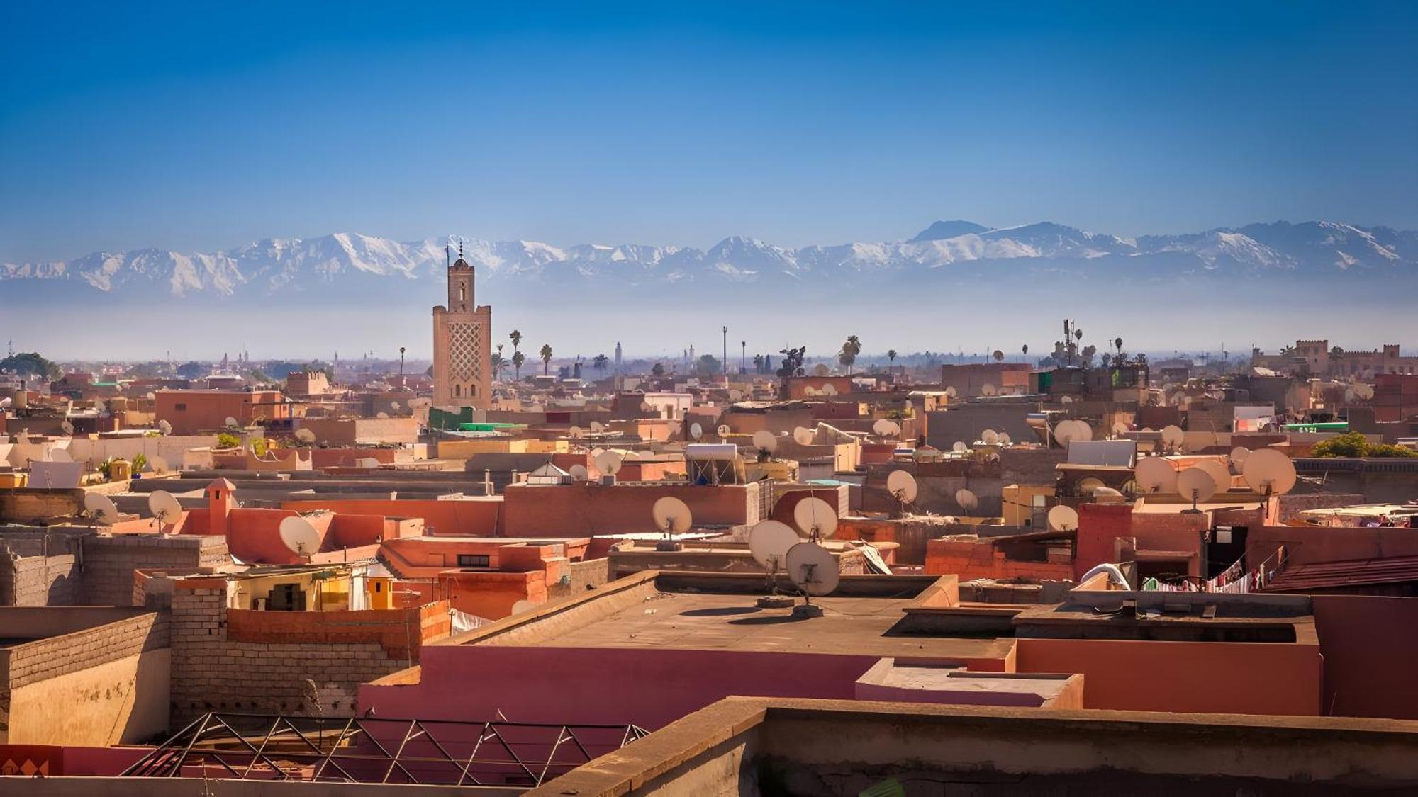 Appartement Renove Avec Style Et Parking Surveille Marrakesh Exterior photo